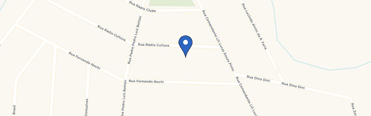 Mapa da estação Residência Luciano Garcia