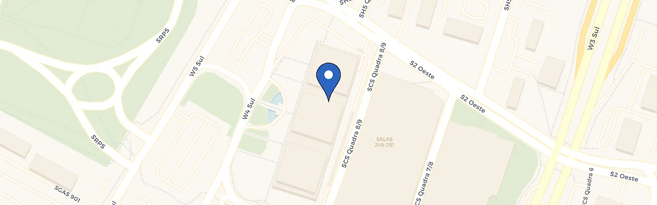 Mapa da estação Edifício Parque Cidade Corporate