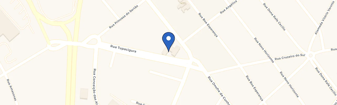 Mapa da estação Posto Garimpo Sibipiruna