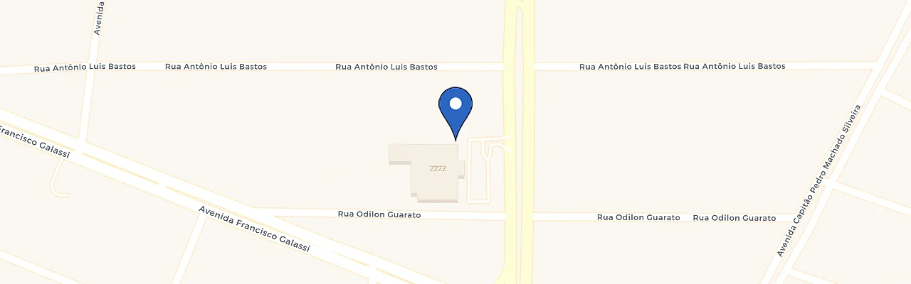 Mapa da estação Pão De Açúcar Uberlândia