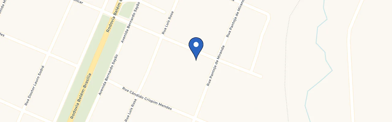 Mapa da estação Garagem Particular Isaac