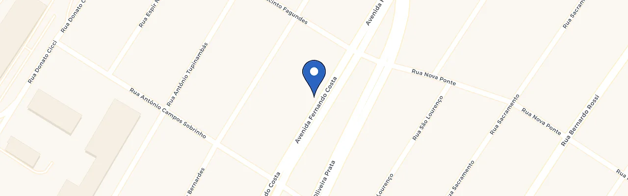 Mapa da estação Euroville BMW Uberaba