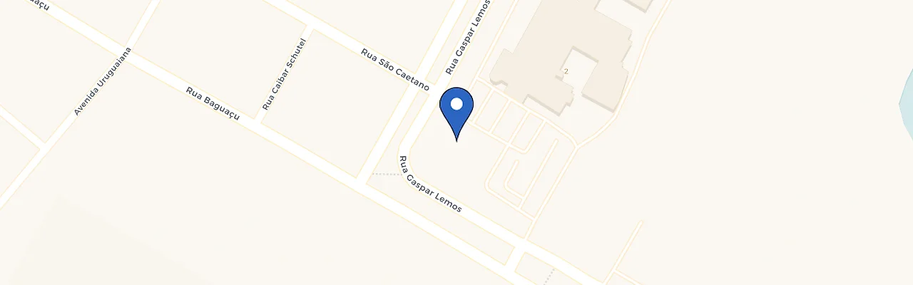 Mapa da estação Hospital Unimed De Araçatuba