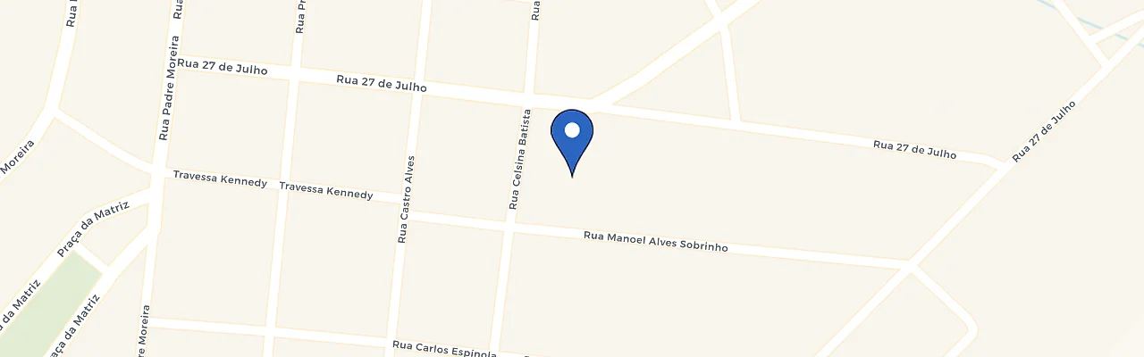 Mapa da estação Antonio Robério