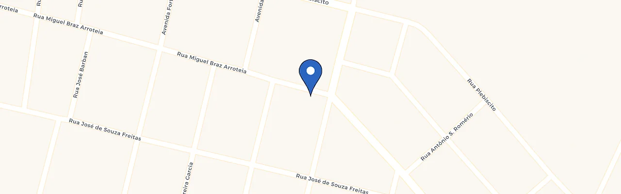 Mapa da estação Auto Posto São Sebastião II