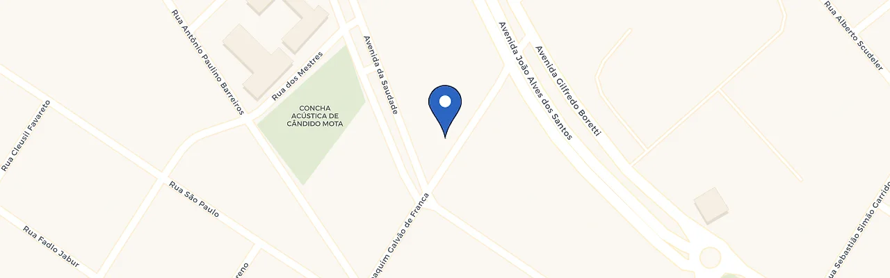 Mapa da estação Coopermota