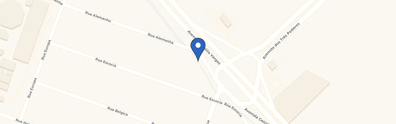 Mapa da estação DSA-X Salto