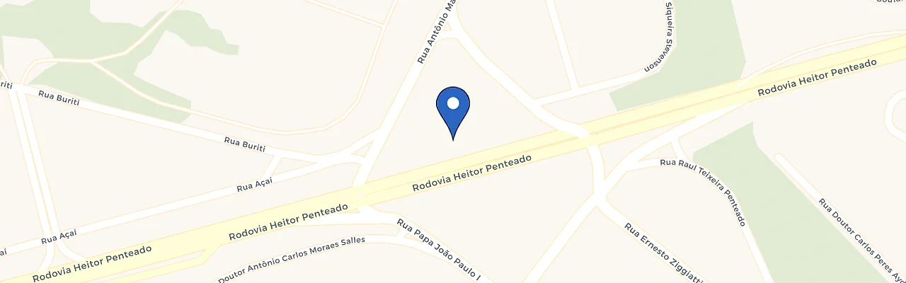 Mapa da estação Pão De Açúcar Hipica Campinas