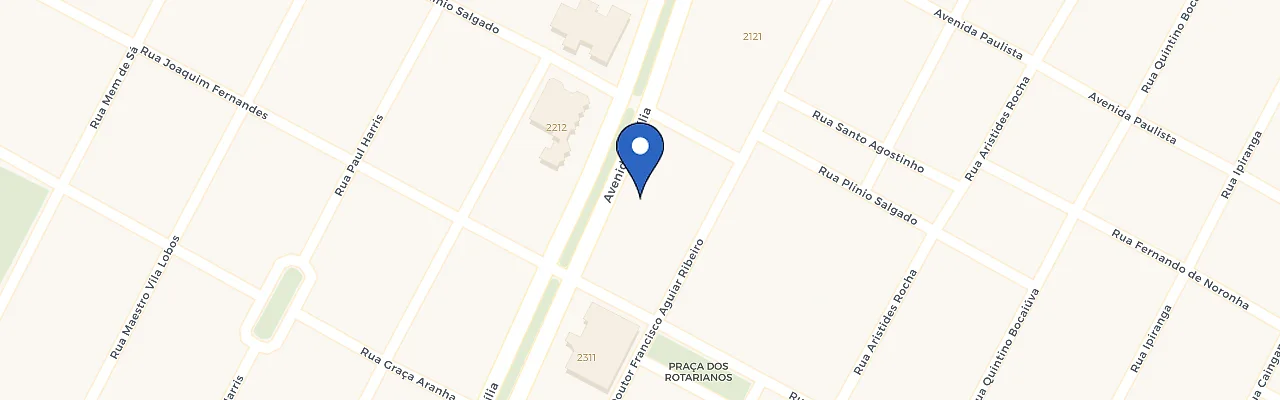 Mapa da estação Polo Energia