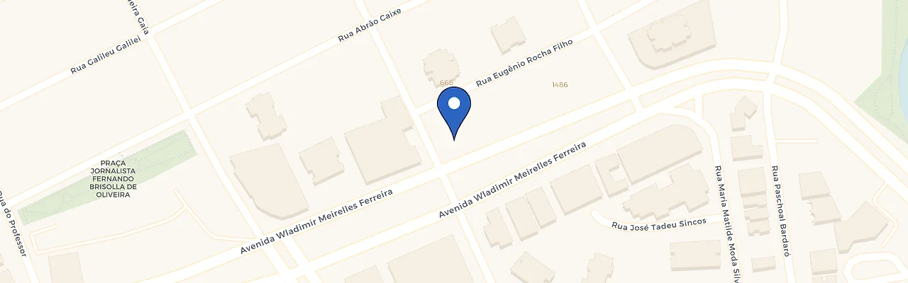 Mapa da estação Porsche Center Ribeirão Preto