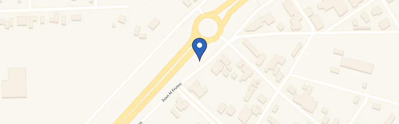Mapa da estação Petropar San Jose