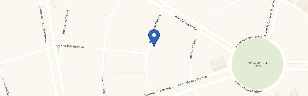 Mapa da estação Odontologia Perini