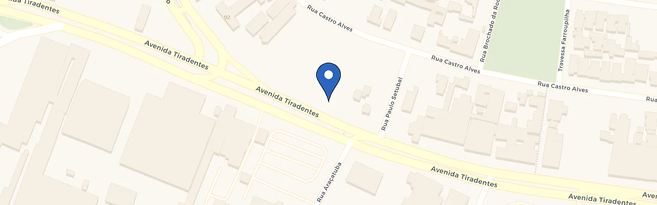 Mapa da estação Concessionária Volvo - Escandinávia Londrina