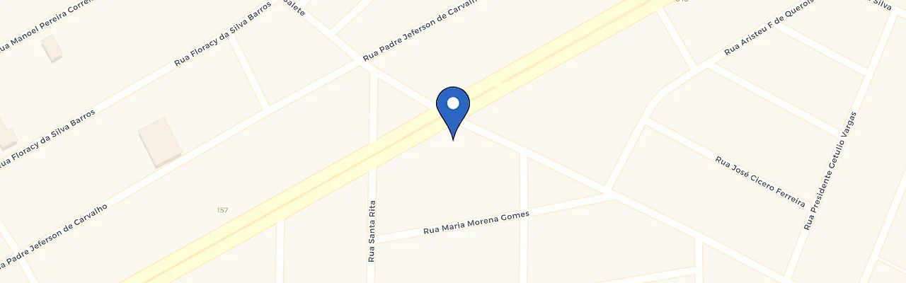 Mapa da estação Supermercado São Luiz