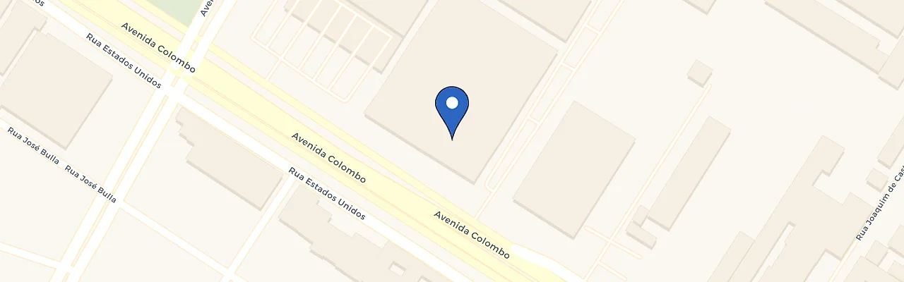 Mapa da estação Bmw Barigüi