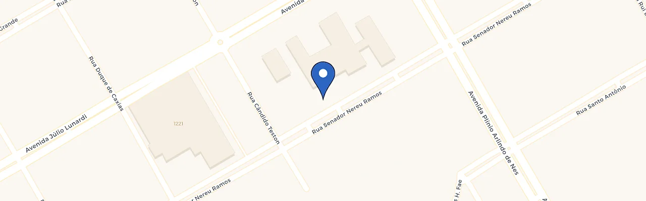 Mapa da estação Hospital Frei Bruno