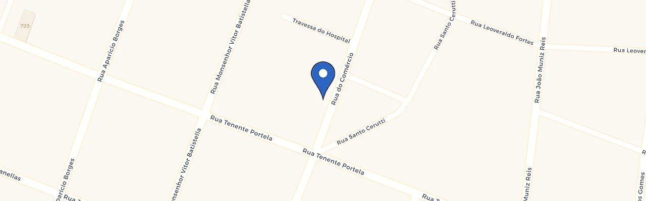 Mapa da estação Creluz - Cooperativa De Distribuição De Energia Frederico Westphalen