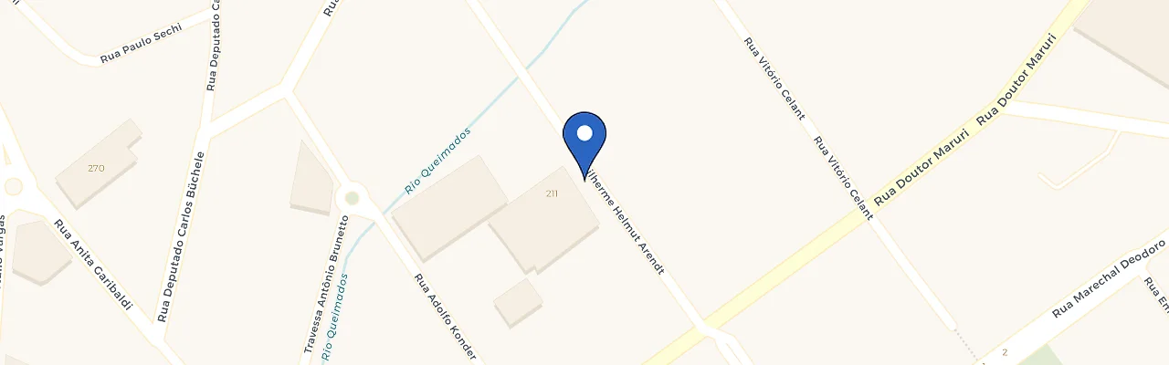 Mapa da estação Supermercado Caitá Centro