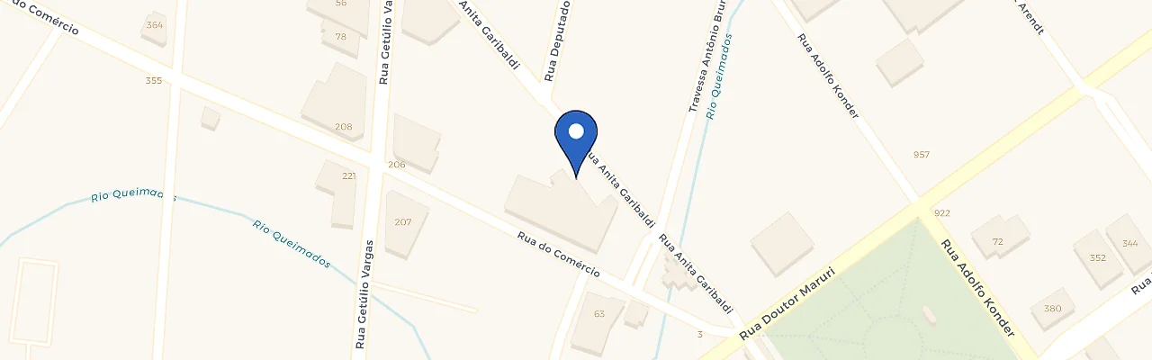 Mapa da estação Alvorada Park