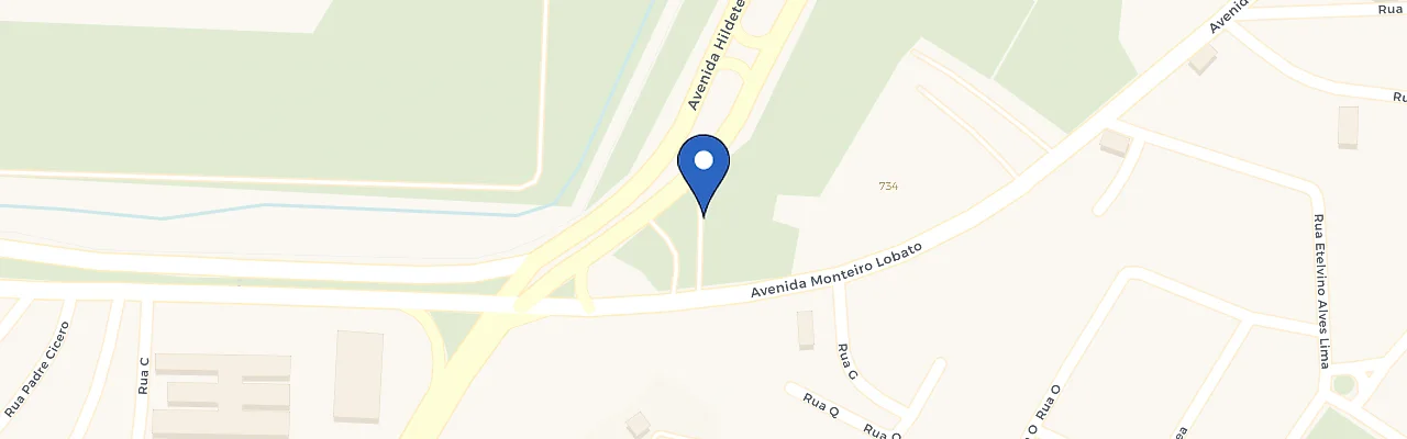 Mapa da estação Posto Petrox