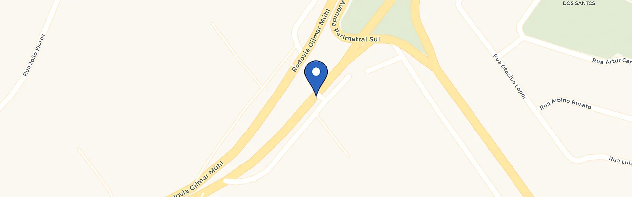 Mapa da estação Redecar Caoa Passo Fundo RS