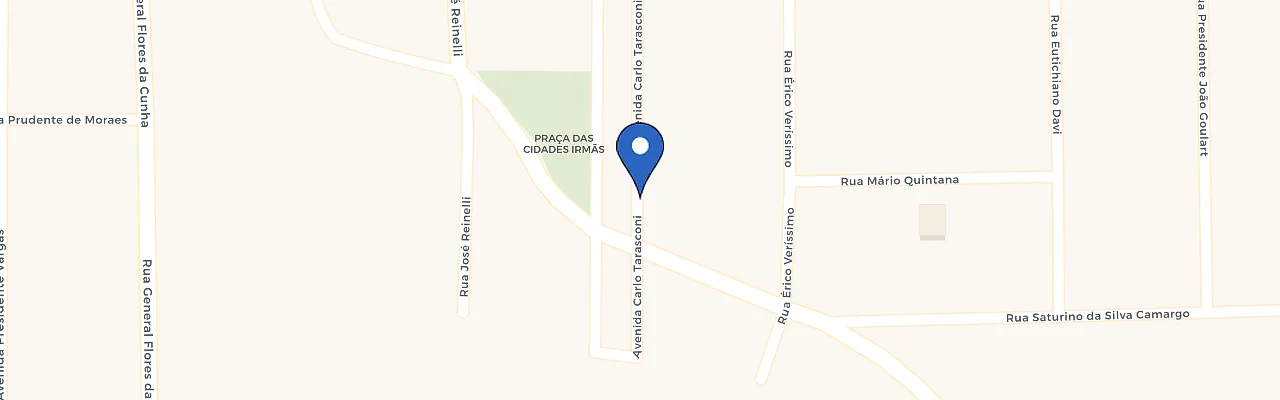 Mapa da estação R Antônio Peruzzo Spark
