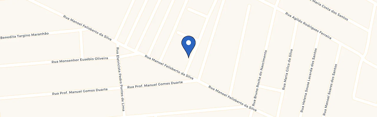 Mapa da estação Residencial Beija Flor