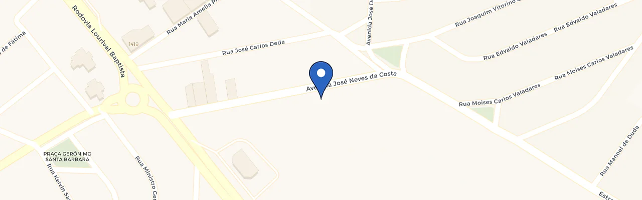 Mapa da estação Fred Medeiros
