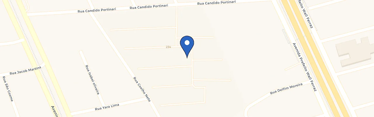 Mapa da estação Residencial
