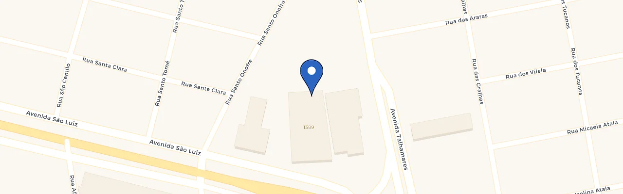Mapa da estação Hotel Village