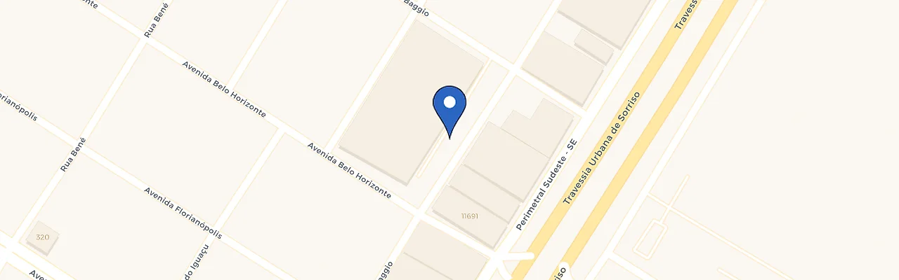 Mapa da estação Delmoro Supermercados
