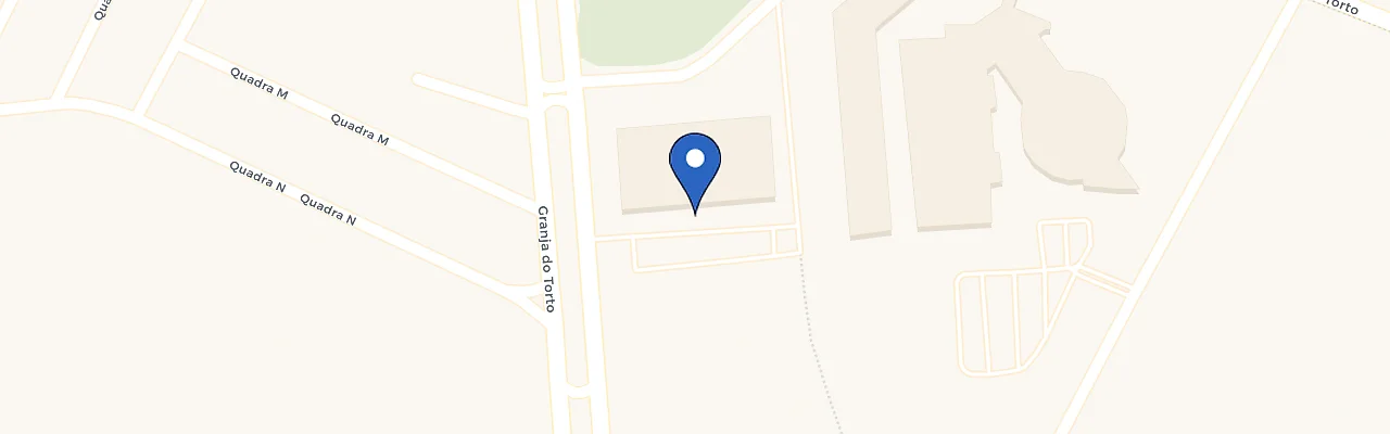 Mapa da estação Parque Tecnológico De Brasilia - BIOTIC