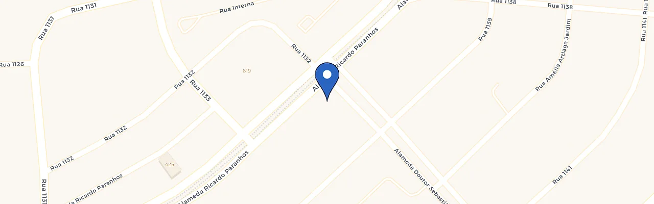 Mapa da estação M Motors