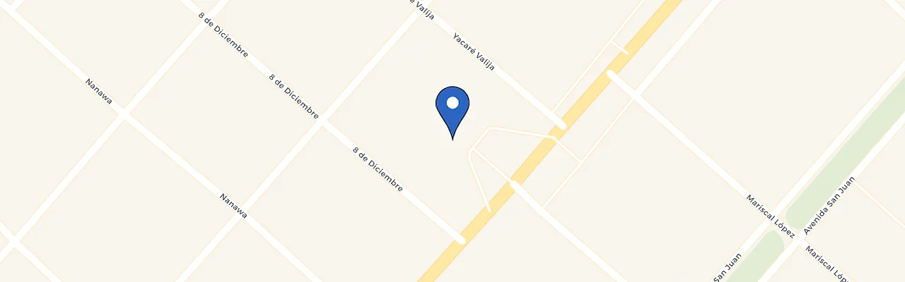 Mapa da estação Yby Yau