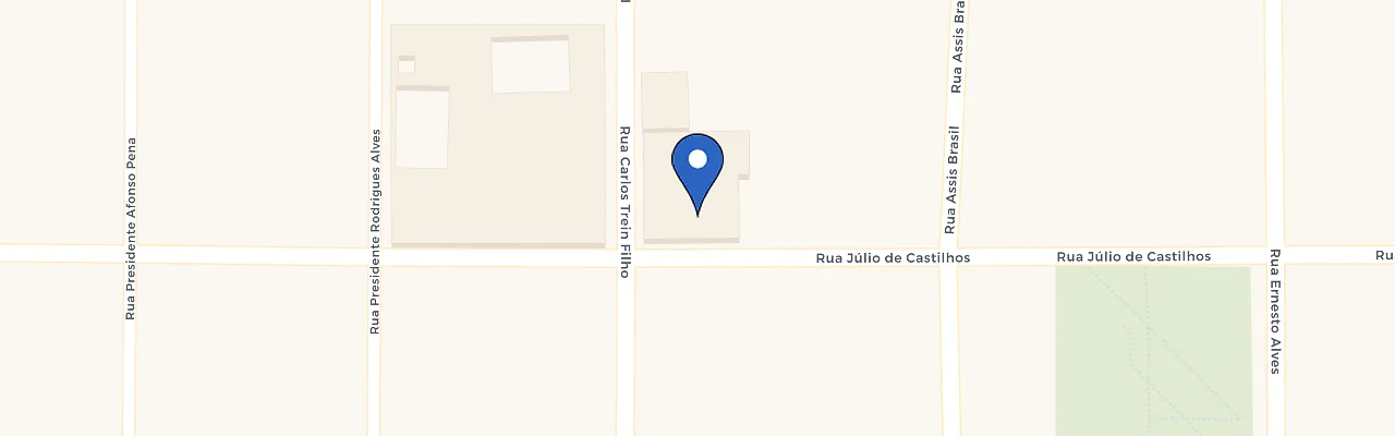 Mapa da estação Agro Comercial Afubra Ltda