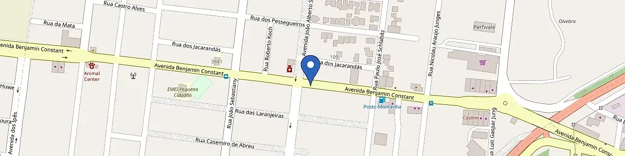 Mapa da estação Certel Energia