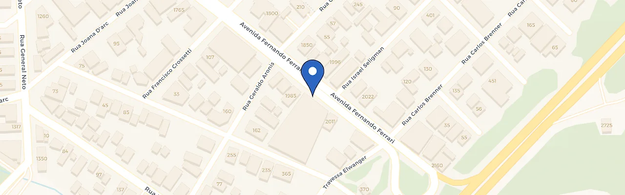 Mapa da estação Residencial DF