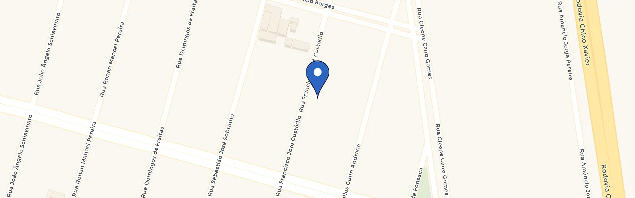 Mapa da estação CorraBem Moda