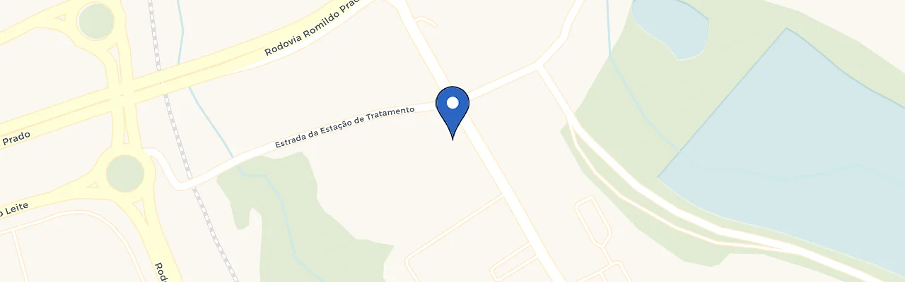 Mapa da estação Go Electric Solar Louveira