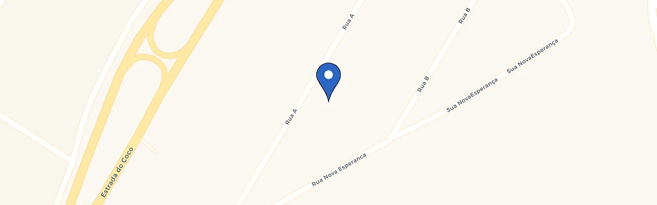Mapa da estação Pousada Villa Egregora