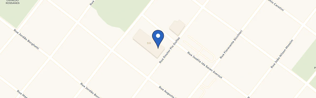 Mapa da estação Supermercado Copercana