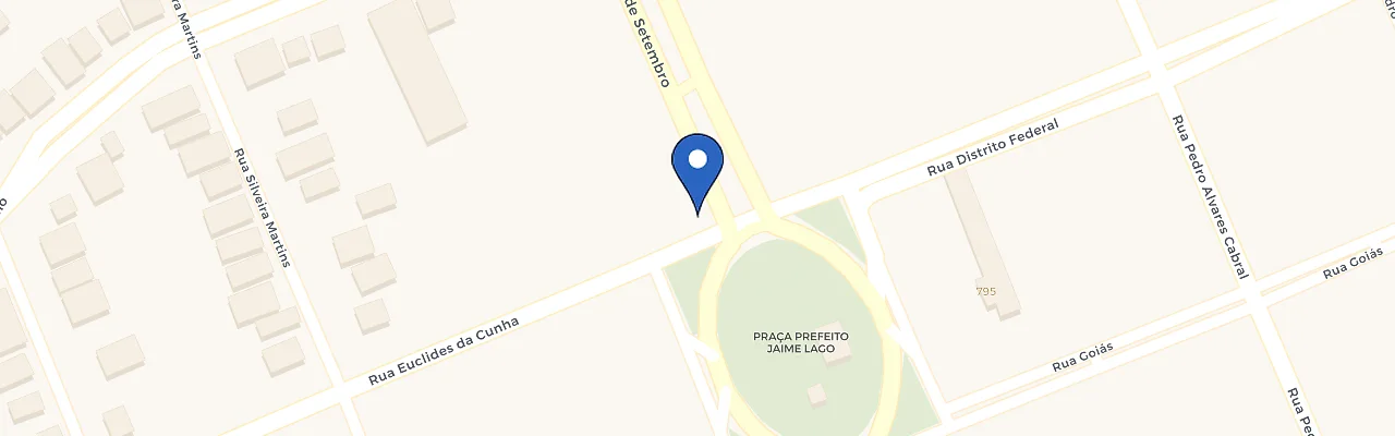 Mapa da estação Sicredi
