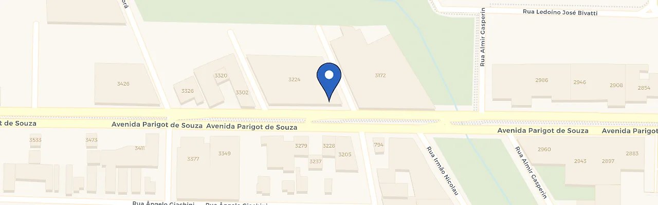Mapa da estação Open Veículos - Concessionária Renault em Toledo