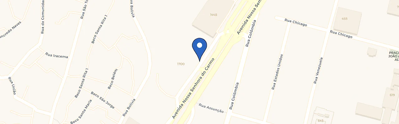 Mapa da estação Cobasi / Decatlon