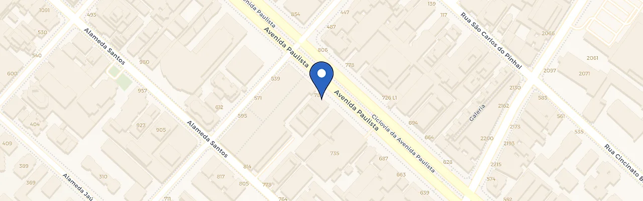 Mapa da estação Park 777