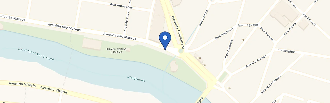 Mapa da estação EDP - Nova Venécia