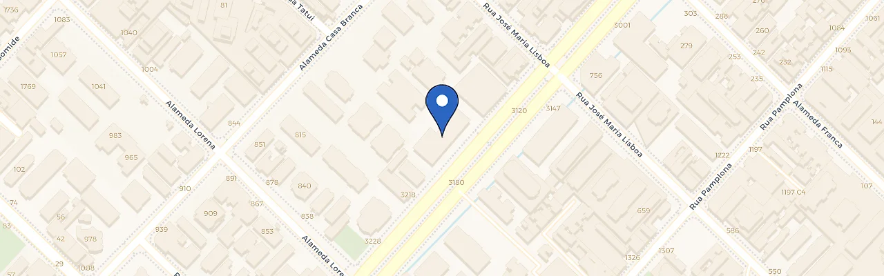 Mapa da estação C6 Bank - WeCharge