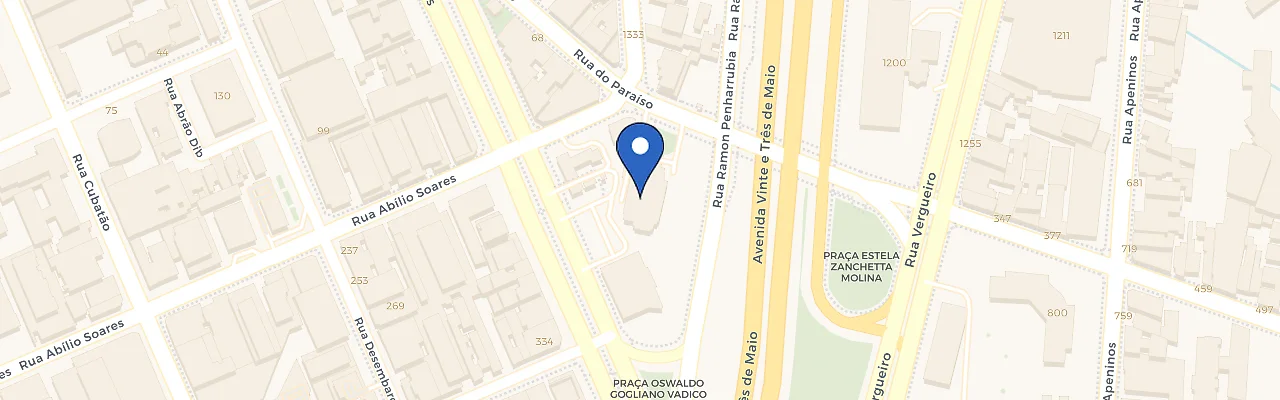 Mapa da estação Paulista Plaza