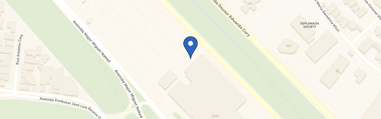 Mapa da estação Colinas Shopping BYD