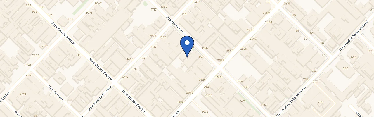 Mapa da estação Ico Barão De Lorena